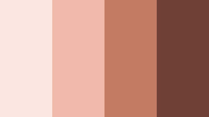 rosewood cinnamon whisper soft cinnamon color palette with hex codes