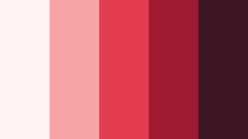 ruby crush valentine color palette color palette with hex codes