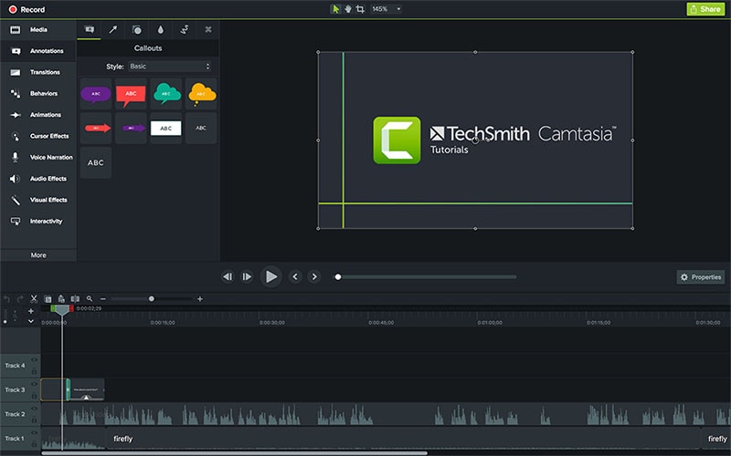 camtasia video editing software