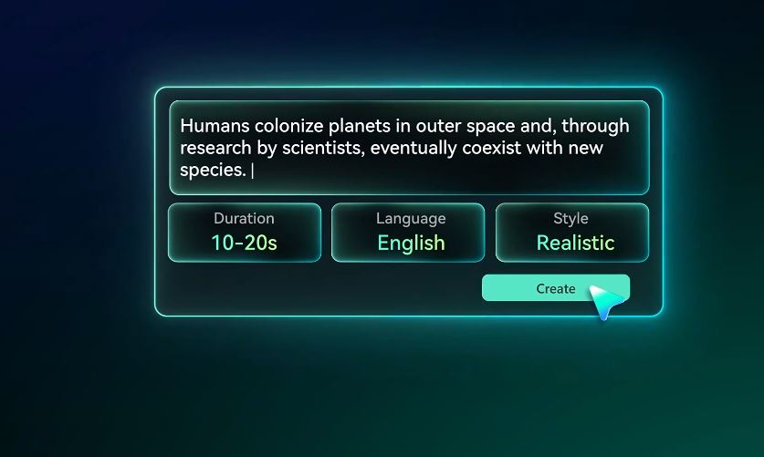 ai idea and text to video