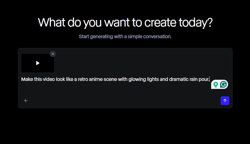 video prompt