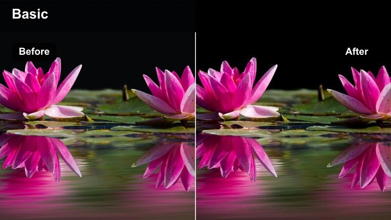 Multiple baristas moving quickly behind a crowded café counter during rush hour.