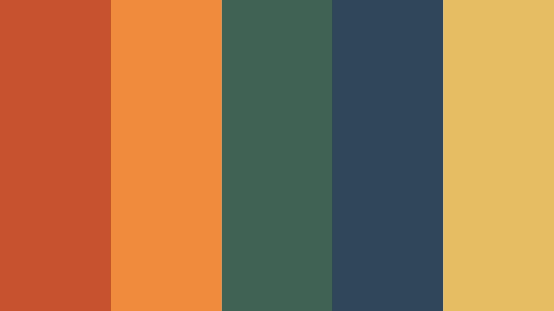 rustic electric fall color palette color palette with hex codes