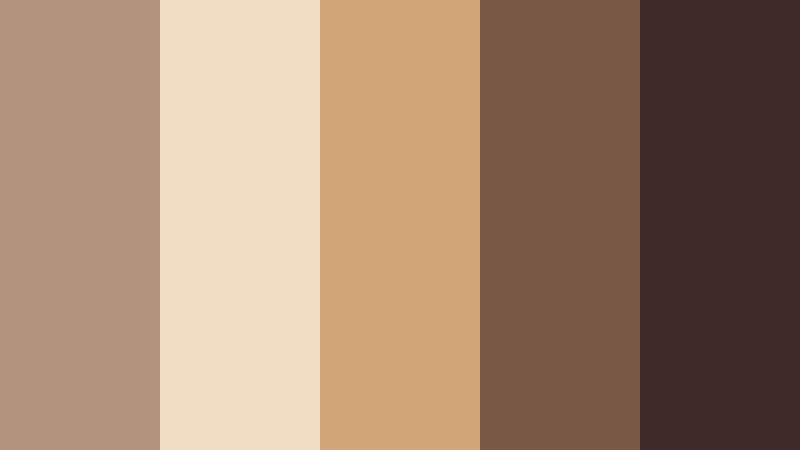 rustic evening glow warm taupe color palette with hex codes