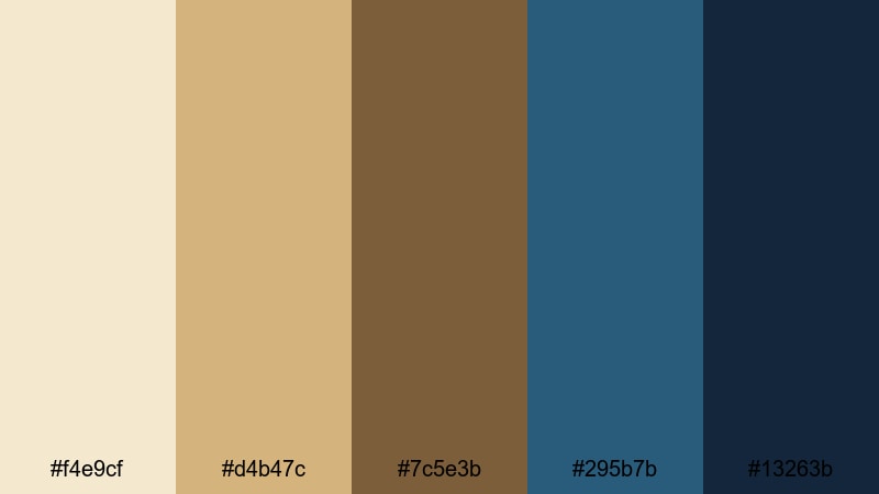 sacred blue lotus ancient egypt color palette with hex codes