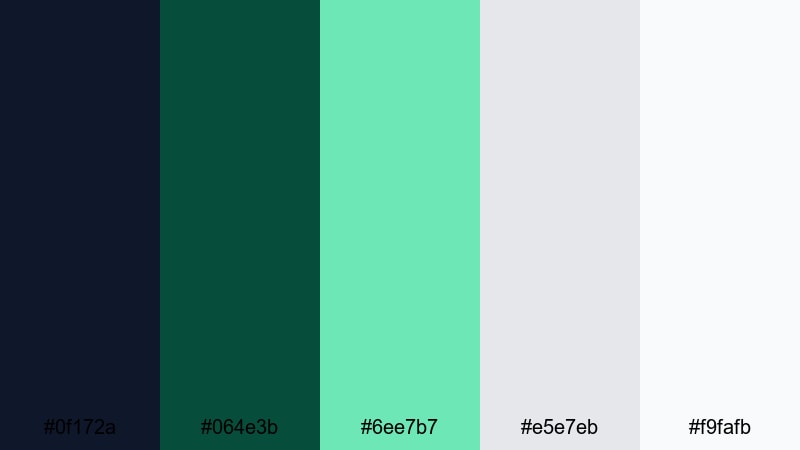 sage boardroom brand dark green color palette with hex codes