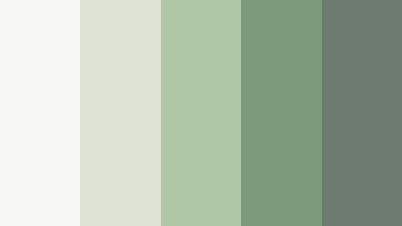sage breeze minimal meadow sage color palette with hex codes