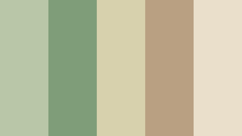 sage garden gate cottagecore color color palette with hex codes