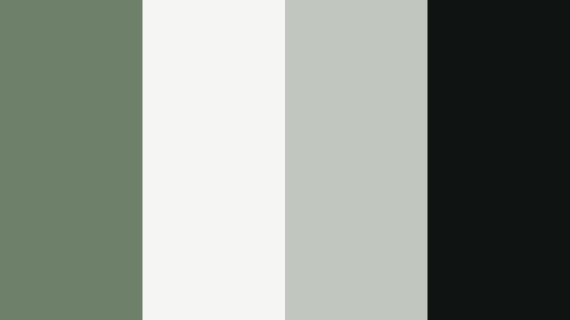 sage loft minimal sage leaf color palette with hex codes
