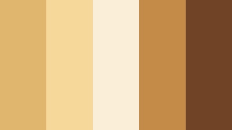 sahara mirage drift golden sand color palette with hex codes