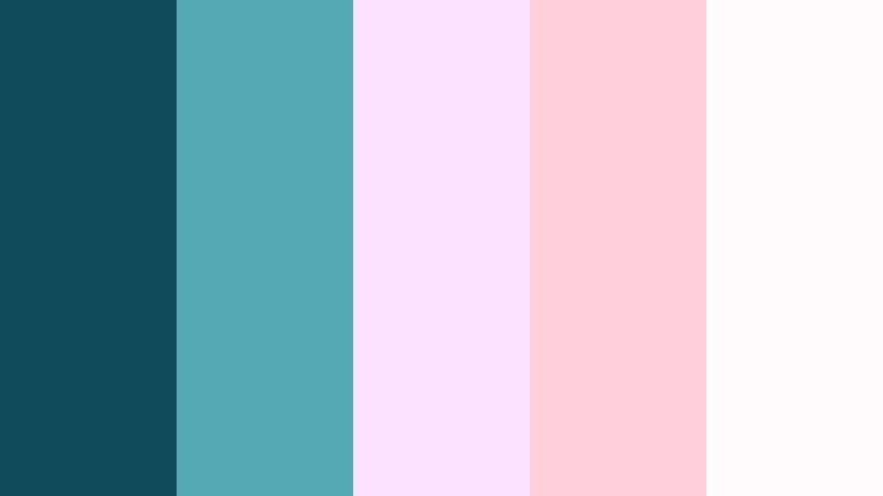 saltwater cotton candy ocean drift color palette with hex codes