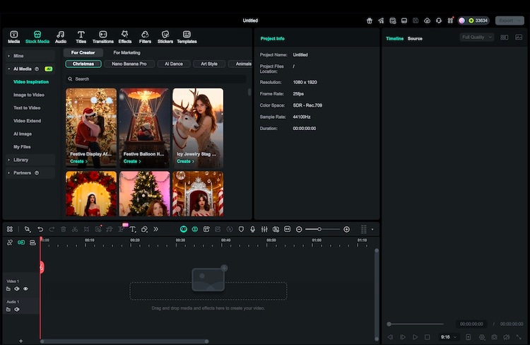 filmoa christmas video inspiration