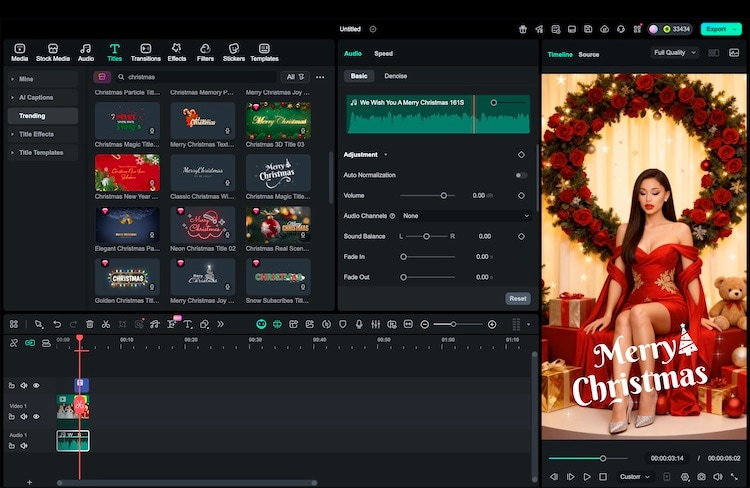 edit video on desktop