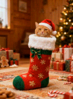 santa claus filter pet holiday