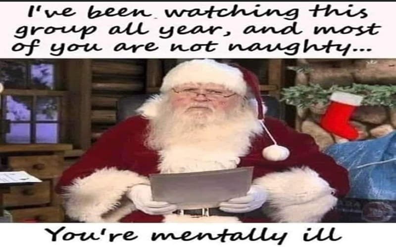 santa claus meme telling the truth