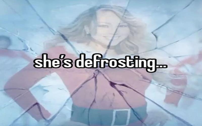 santa claus meme mariah carey