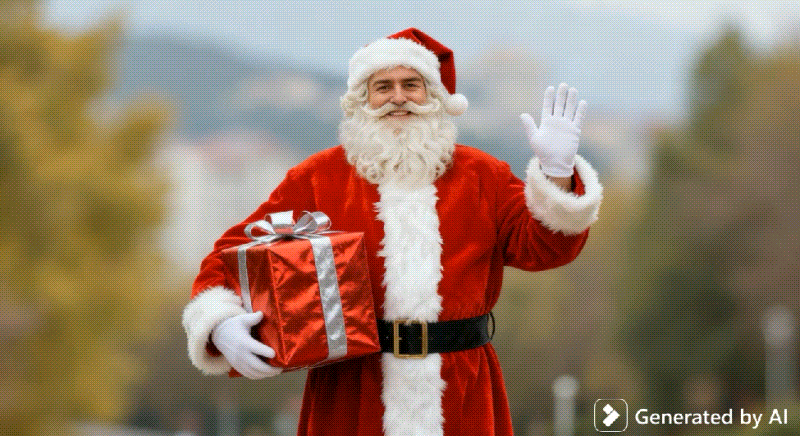 santa claus ai image to video