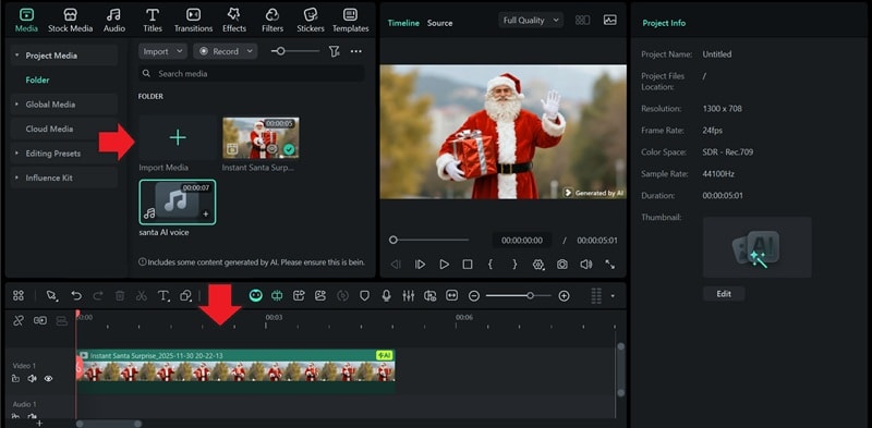 import ai santa voice
