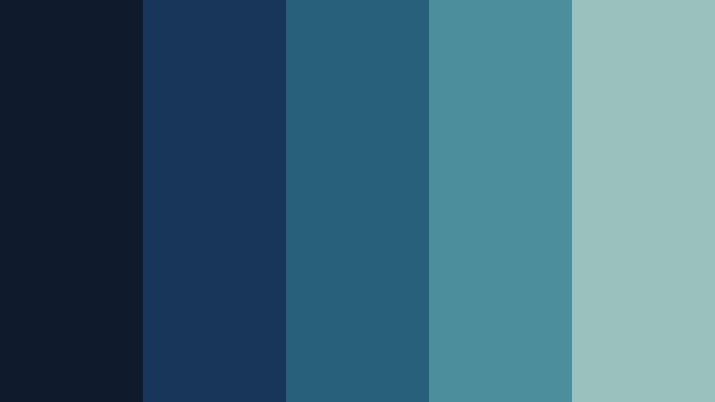 sapphire night moody color palette color palette with hex codes
