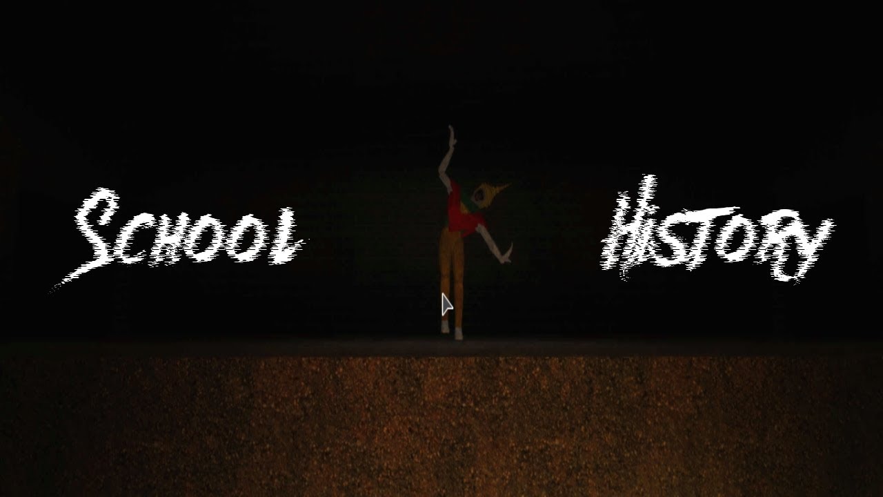Scary Roblox game - school history