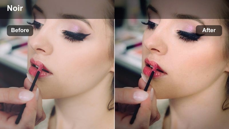 Night portrait lit by a laptop with a dark window in the background.