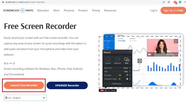 screencast o matic recorder