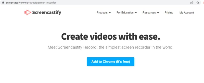 screencastify screen recorder
