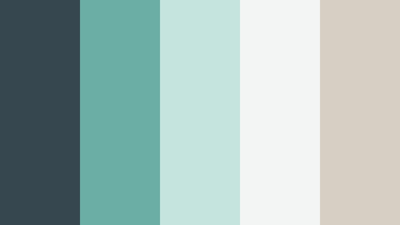 sea glass ledger charcoal and teal accounting firm color color palette with hex codes
