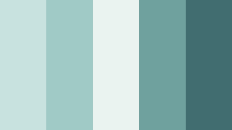 sea glass retreat calm color palette color palette with hex codes