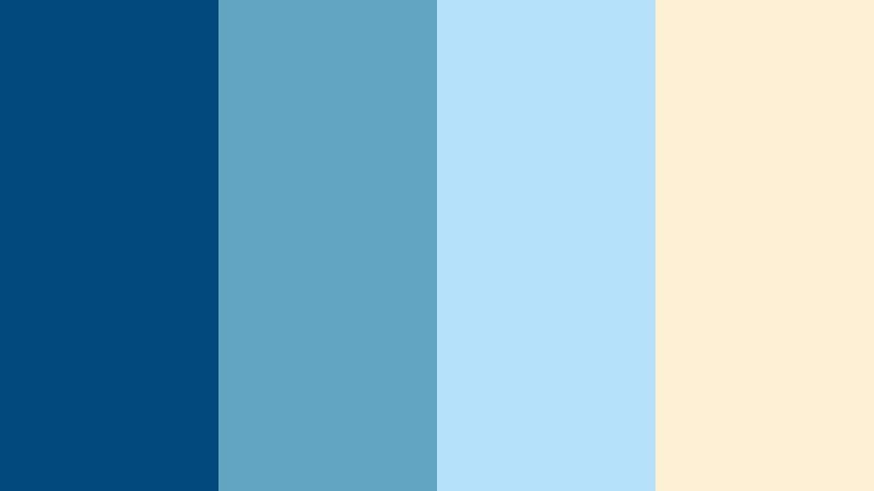 sea glass whispers deep sea blue color palette with hex codes