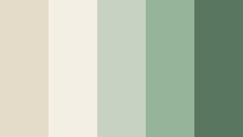seagrass dunes retreat cool sand color palette with hex codes