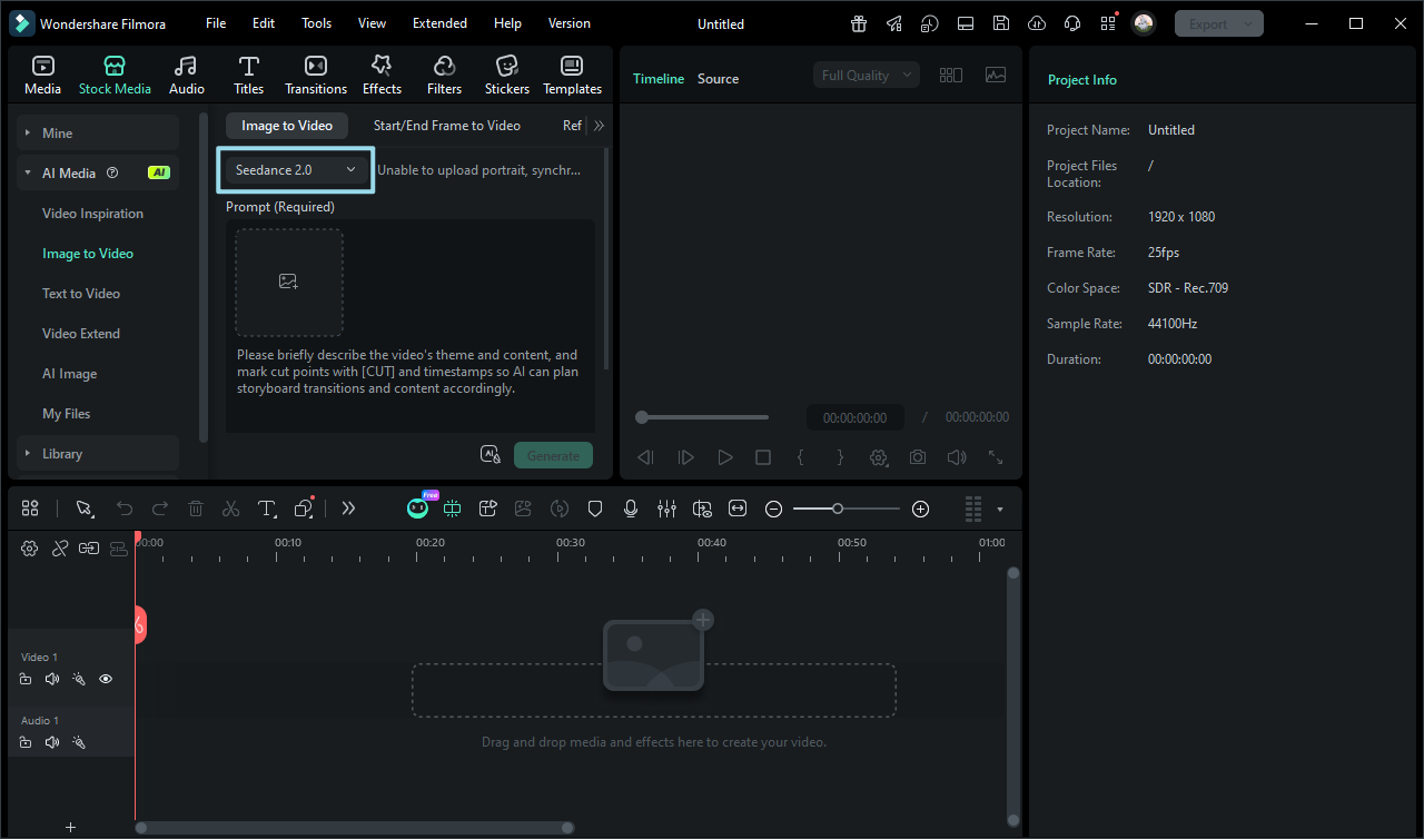 customize video with ai ad maker