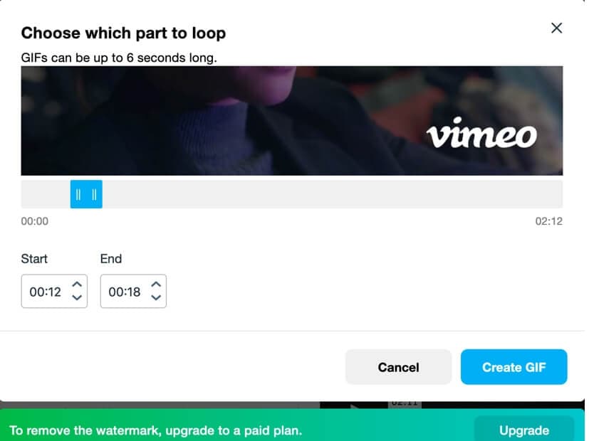 select clips for gif on vimeo