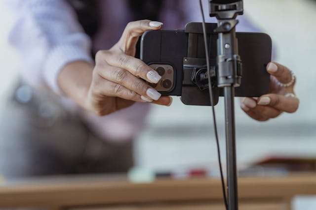 gather your self care vlog equipment