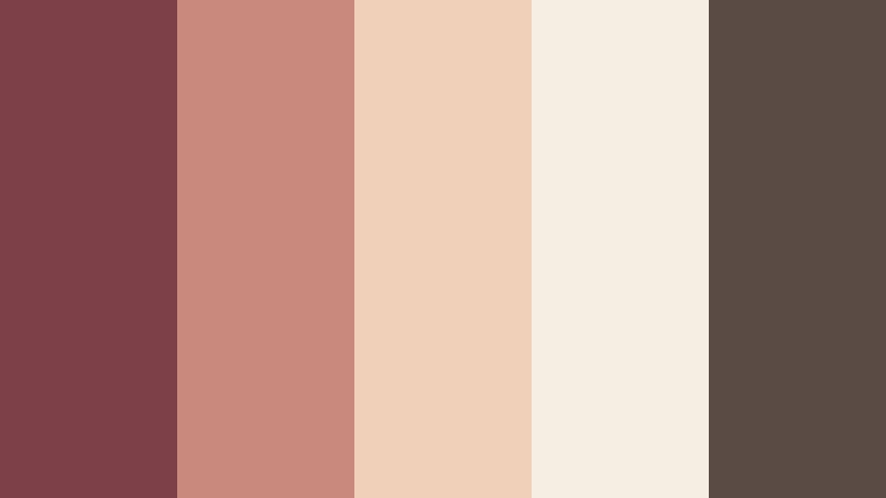 sepia rose storyboard dusty rosewood color palette with hex codes