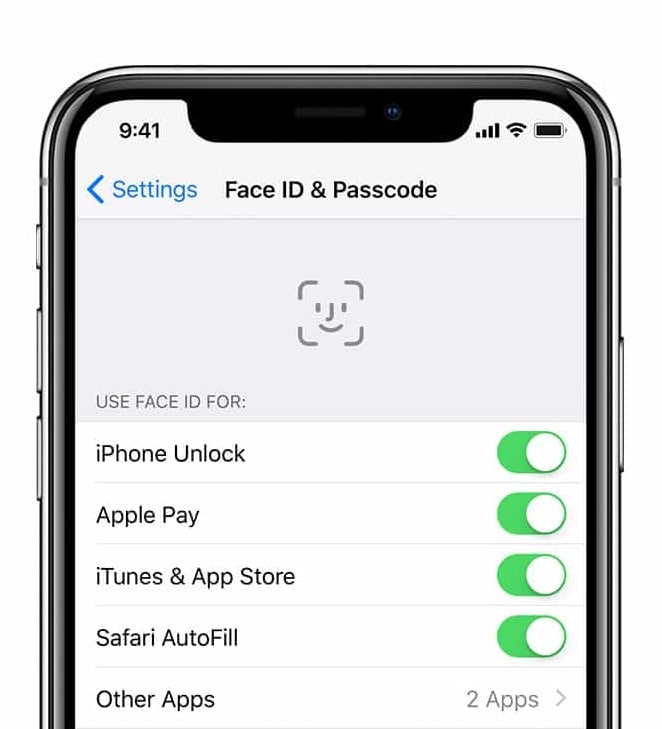 check face id