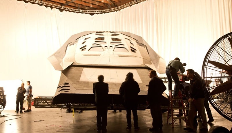 nolan practical effects for interstellar