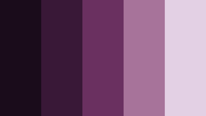shadow theater velvet film noir purple color palette with hex codes