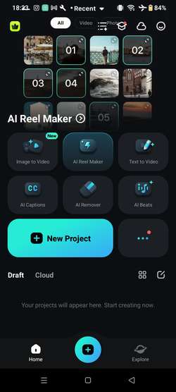 filmora ai reel maker