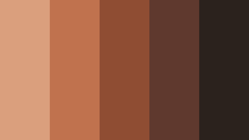 sienna tape field documentary color color palette with hex codes
