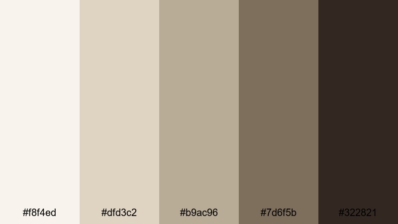 silent era frame monochrome color palette with hex codes