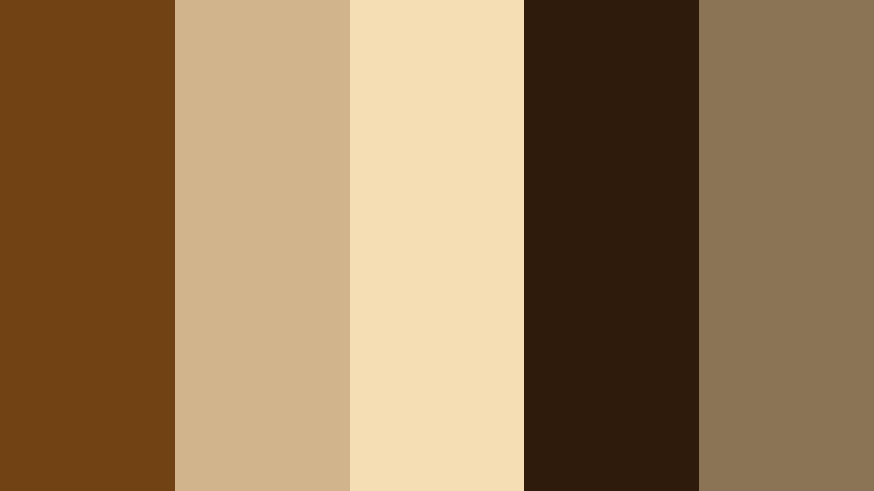 silent era sepia stage stop motion color color palette with hex codes