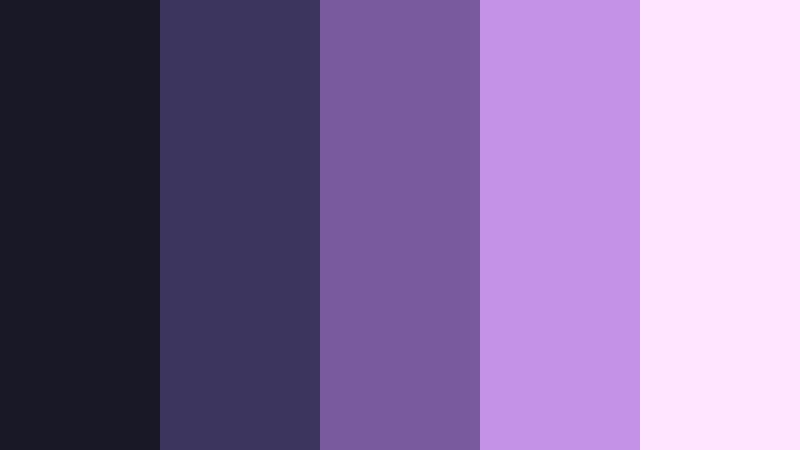 silent nebula drift twilight aurora color palette with hex codes