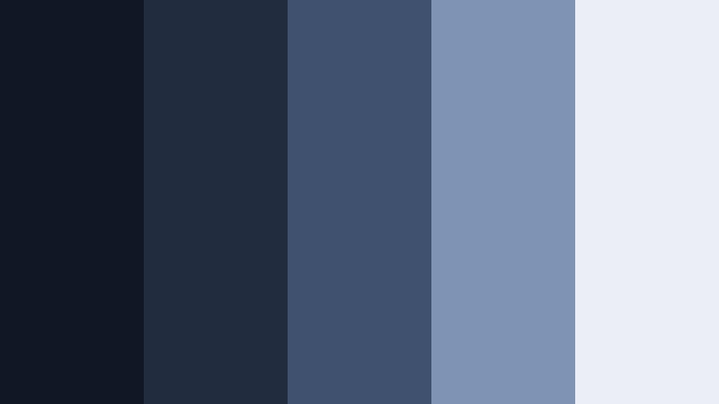 silent studio glow cinema blue color palette with hex codes