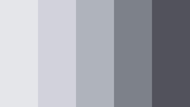 silver haze daybreak silver moon color palette with hex codes