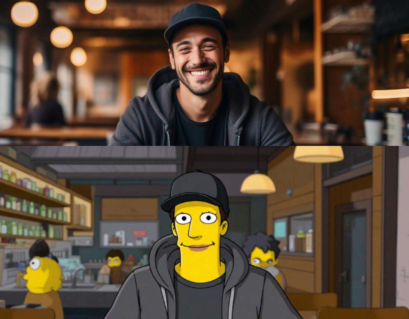 fotor ai simpsons character generator comparison