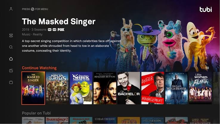 tubi tv sites like netflix