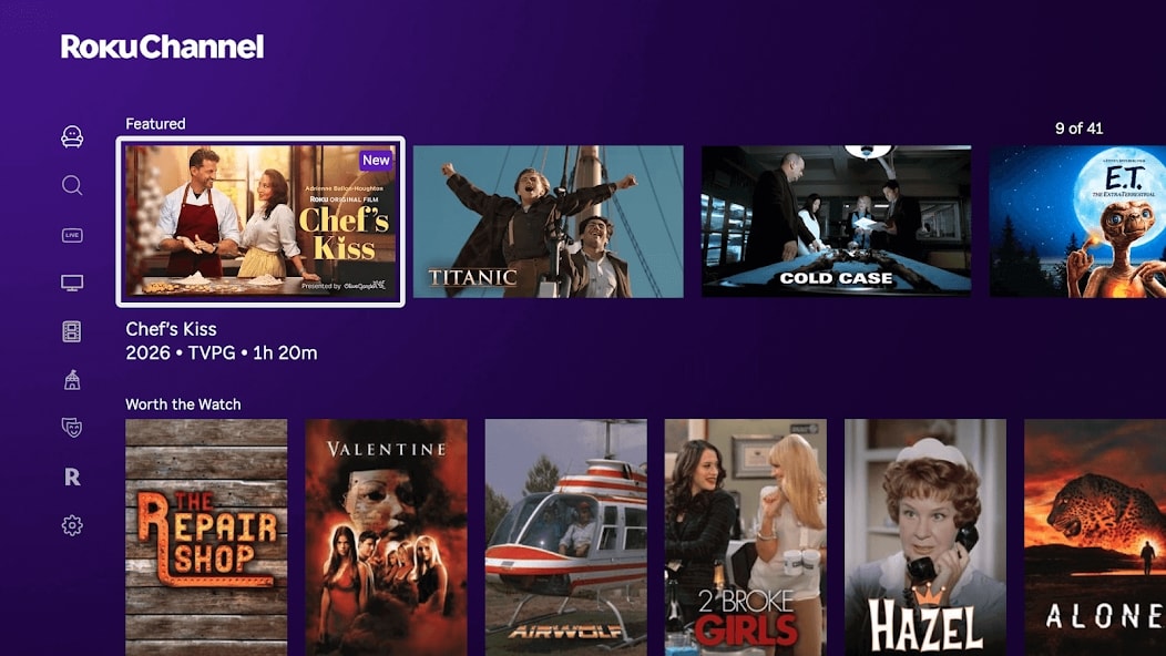 the roku channel sites like netflix