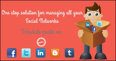 drumup how to schedule posts on linkedin