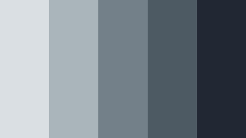 slate harbor roll documentary color color palette with hex codes